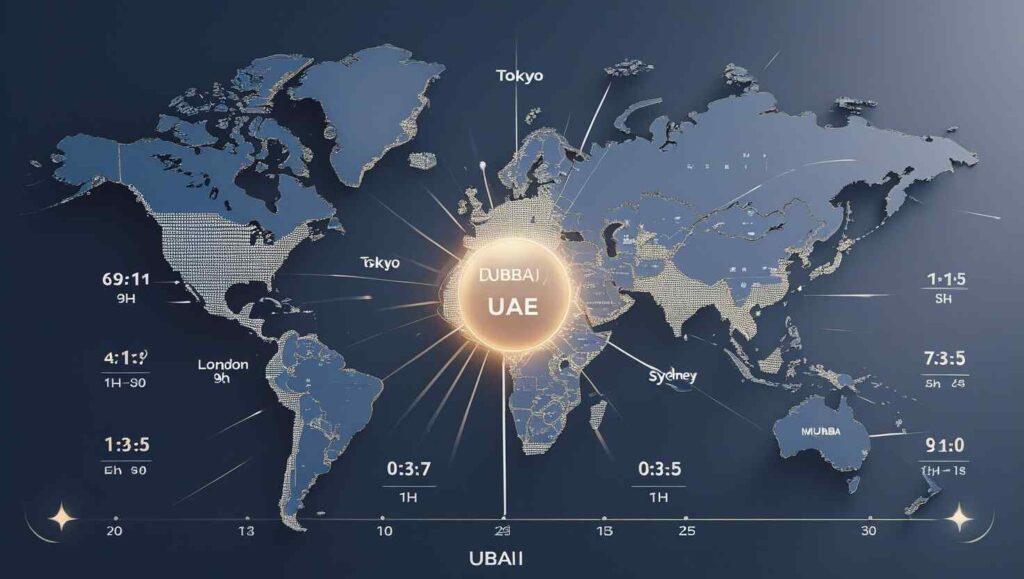 UAE Time Difference With Countries Current UAE Time