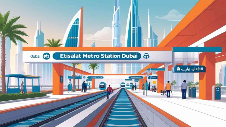 etisalat metro station dubai