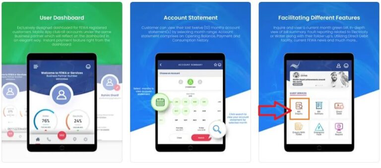 fewa bill view and quick pay