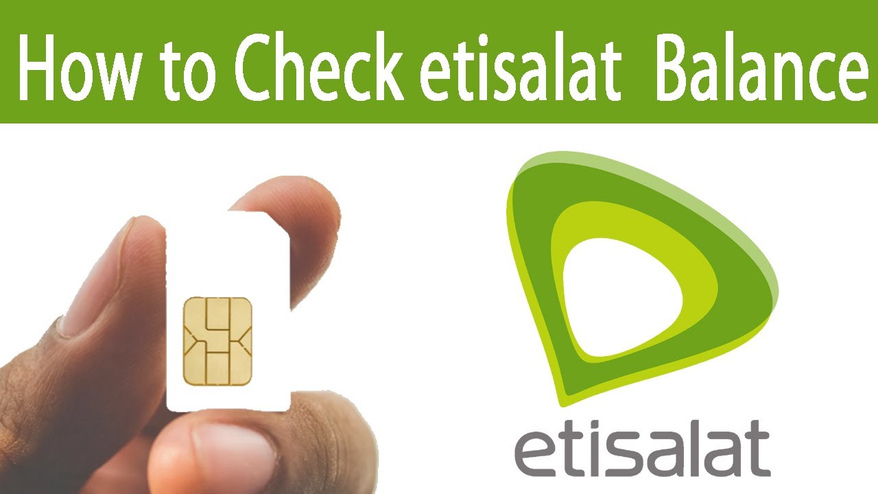 How to Check Etisalat Balance