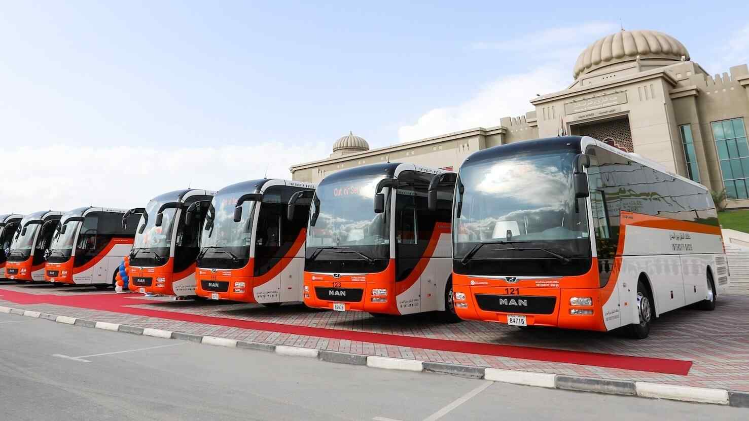 sharjah to abu dhabi bus timings