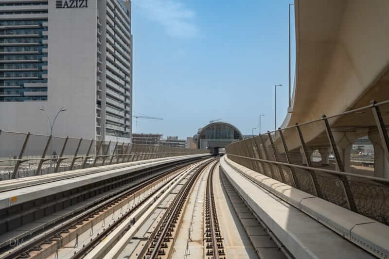 Where is UAE Exchange Metro Station Located?