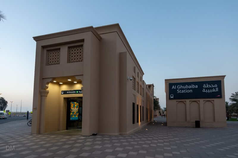 Where is Al Ghubaiba Metro Station?