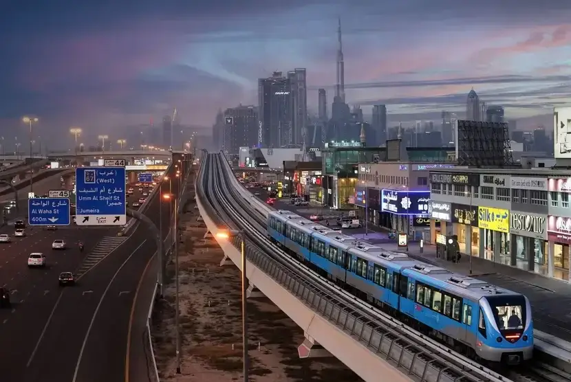 Dubai Airport Free Zone Metro Station