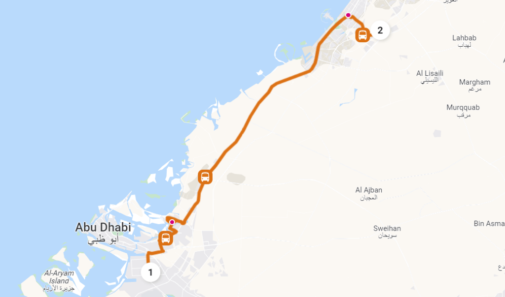 Cheapest Bus Route (Budget Saver)