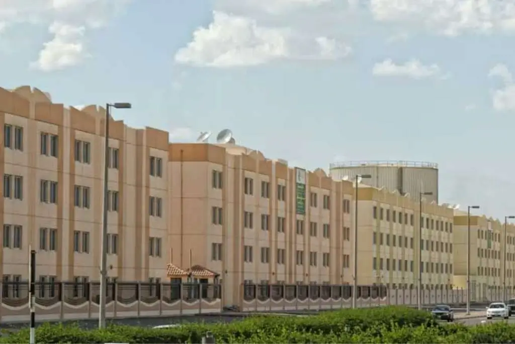 Location of Workers Village Mussafah