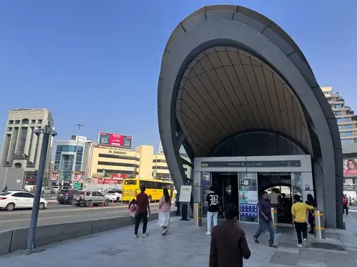 Sharaf DG Metro Station