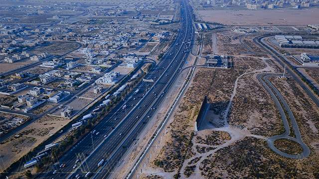 Overview of Sheikh Mohammed bin Zayed Road (E311)
