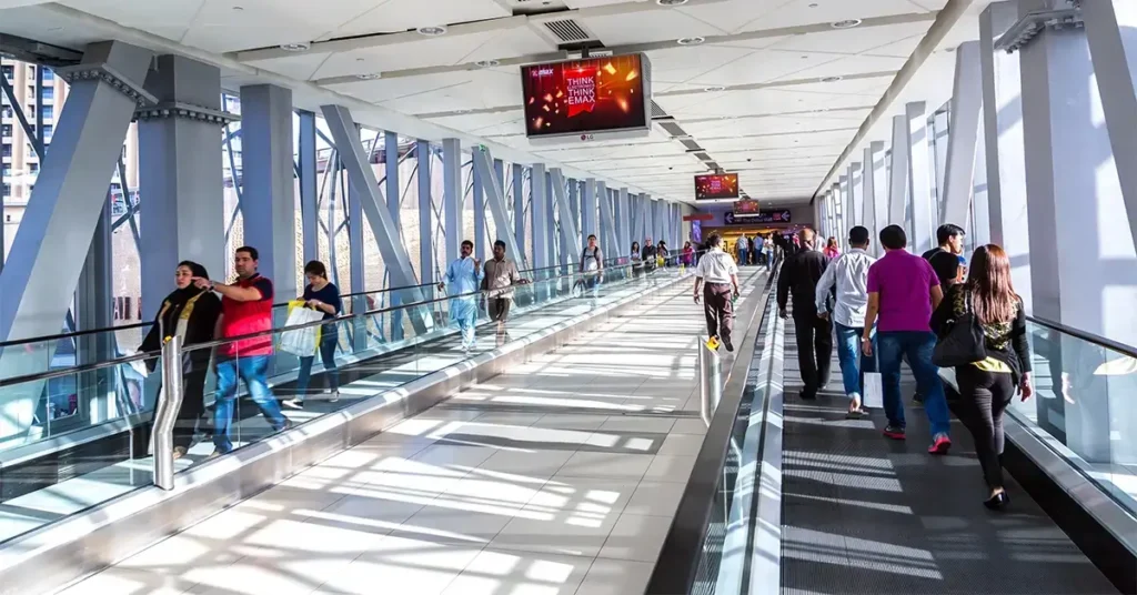 Overview of Rashidiya Metro Station