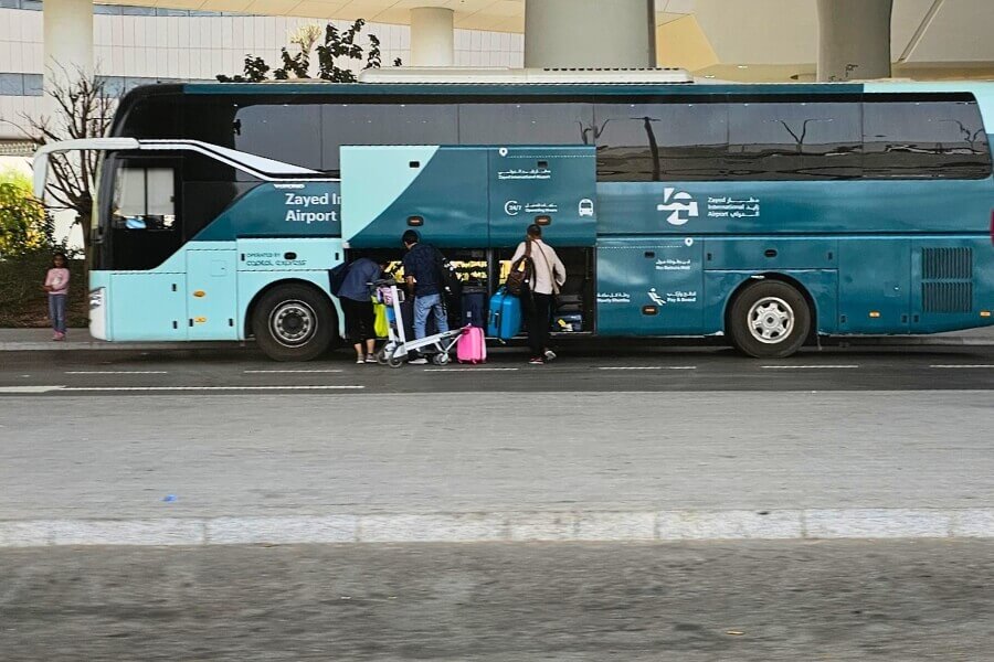 ibn battuta to abu dhabi airport bus timings