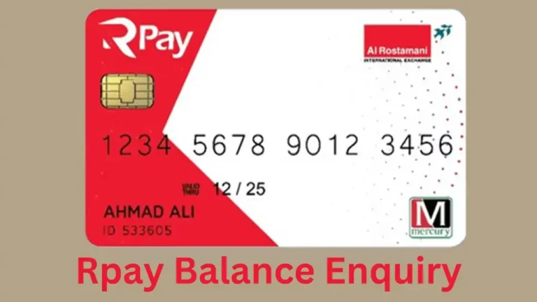 rpay balance enquiry