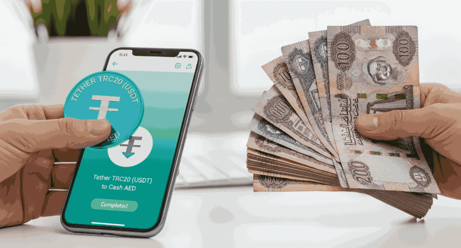 How to change Tether TRC20 (USDT) to Cash