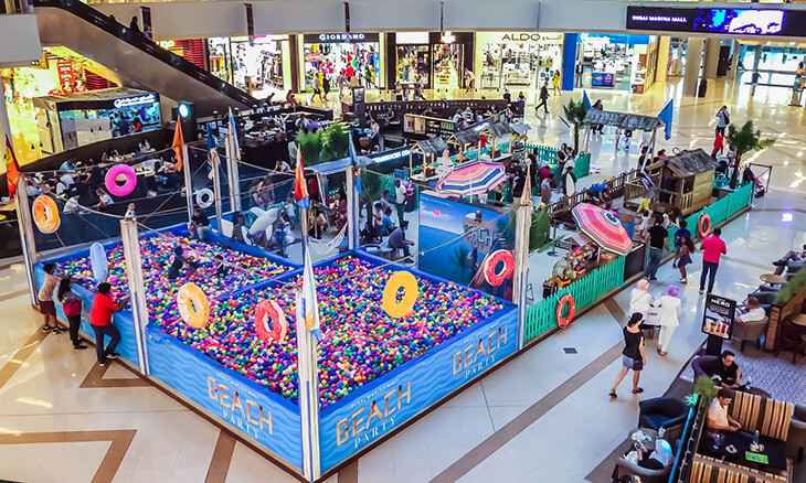 Dubai Marina Mall – Scenic and Relaxed Retail