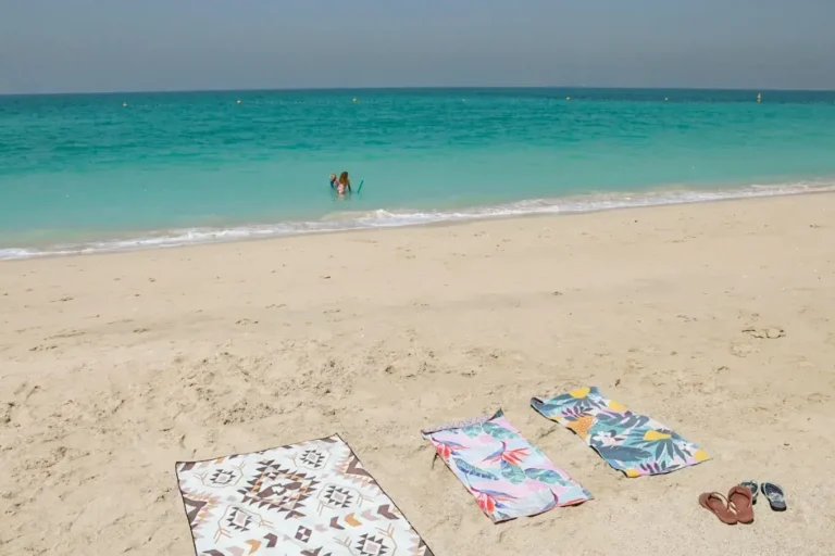 quiet beach dubai