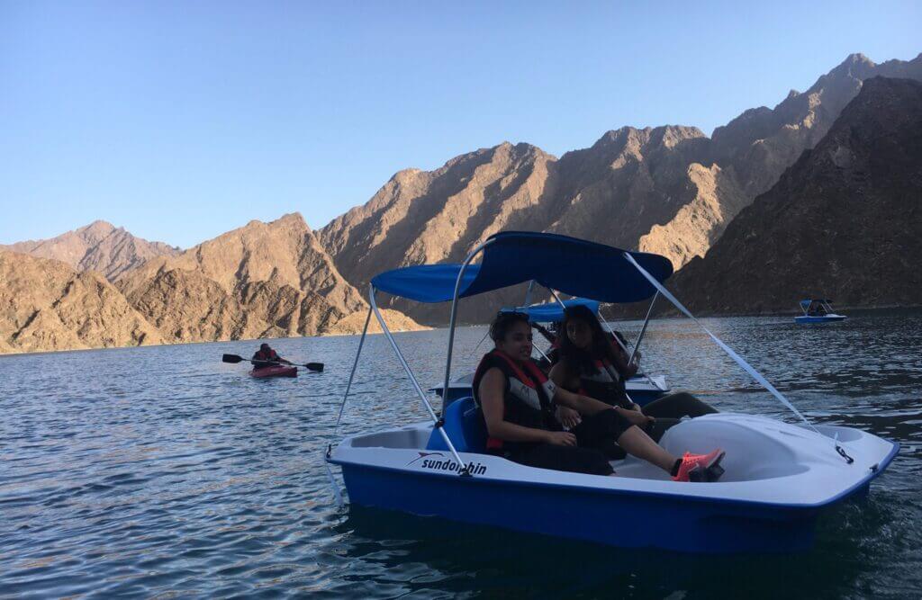 Kayaking or Pedal Boating at Hatta Dam