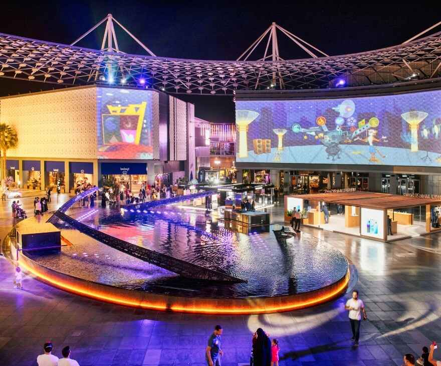 Fountain Area City Walk Overview